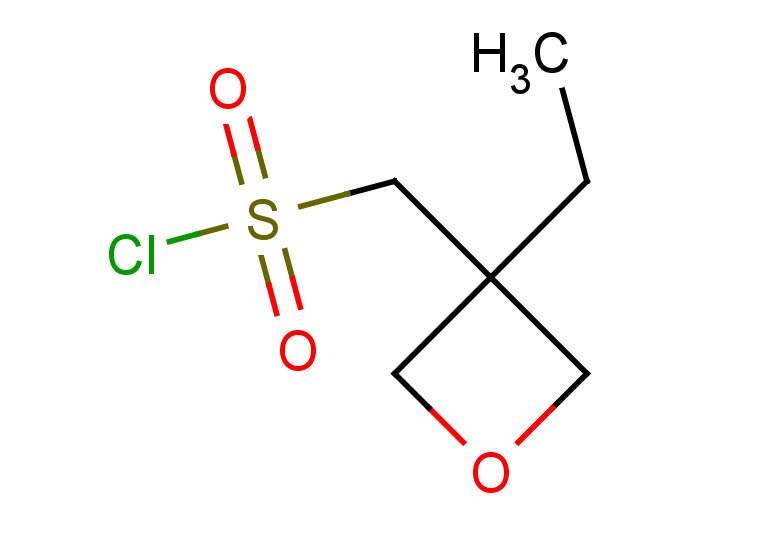 (3-ethyloxetan-3-yl)methanesulfonyl chloride