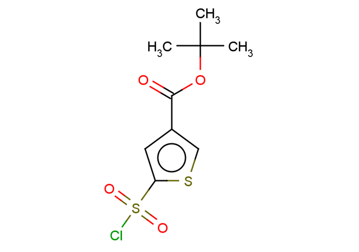 tert-butyl 5-(chlorosulfonyl)thiophene-3-carboxylate