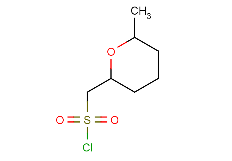 (6-methyloxan-2-yl)methanesulfonyl chloride