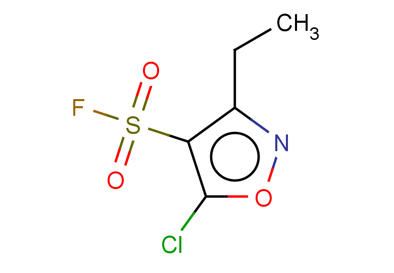 5-chloro-3-ethyl-1,2-oxazole-4-sulfonyl fluoride
