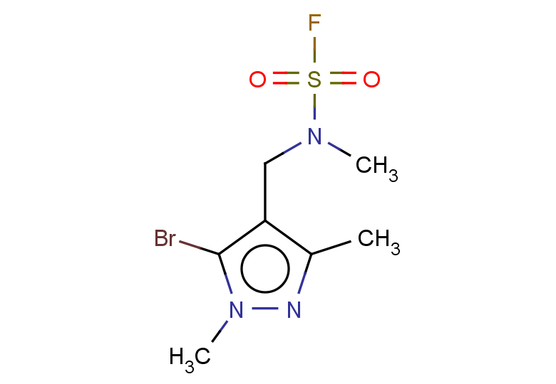 N-[(5-bromo-1,3-dimethyl-1H-pyrazol-4-yl)methyl]-N-methylsulfamoyl fluoride