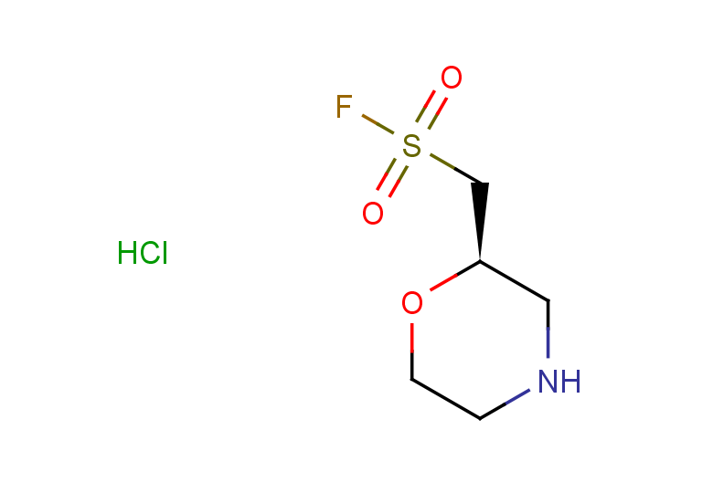 [(2R)-morpholin-2-yl]methanesulfonyl fluoride hydrochloride