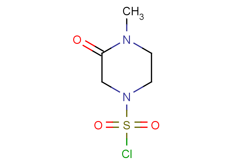 4-methyl-3-oxopiperazine-1-sulfonyl chloride
