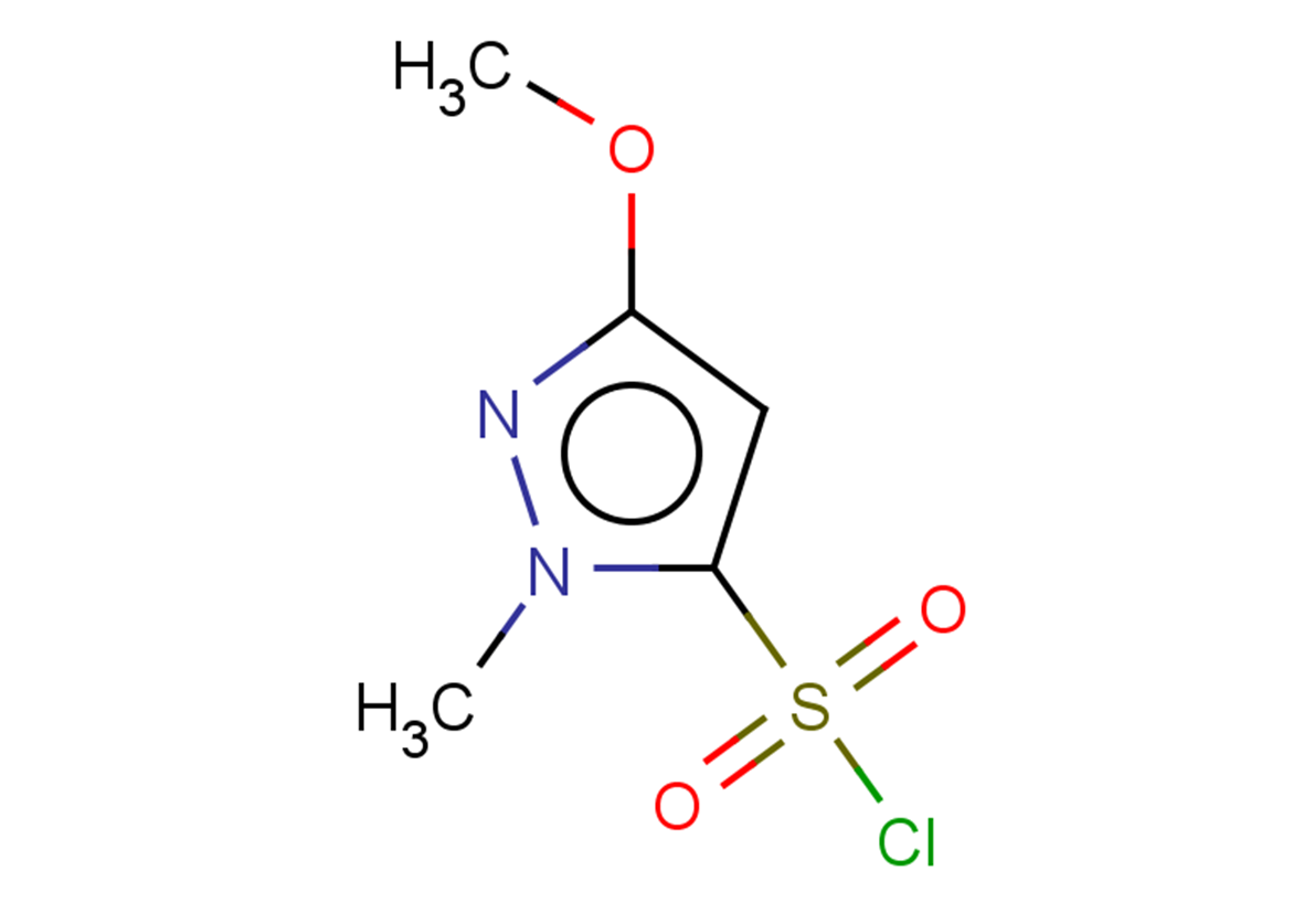 3-methoxy-1-methyl-1H-pyrazole-5-sulfonyl chloride