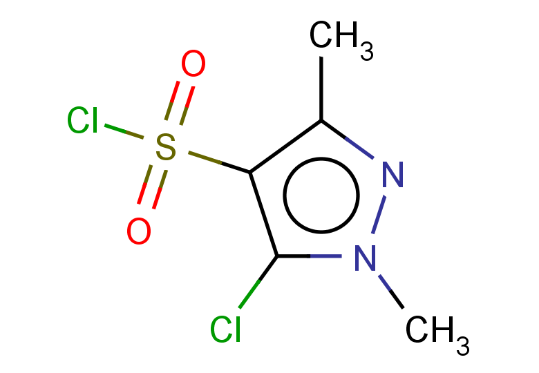 5-chloro-1,3-dimethyl-1H-pyrazole-4-sulfonyl chloride