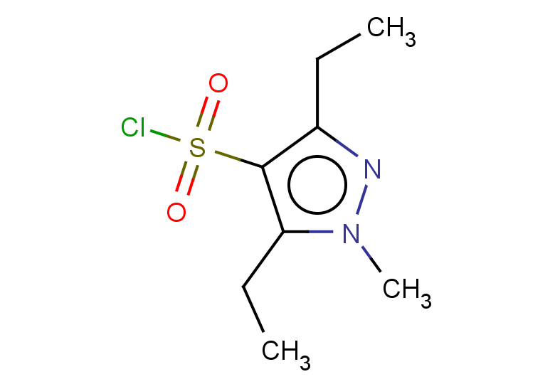 3,5-diethyl-1-methyl-1H-pyrazole-4-sulfonyl chloride