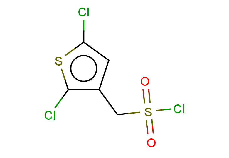 (2,5-dichlorothiophen-3-yl)methanesulfonyl chloride