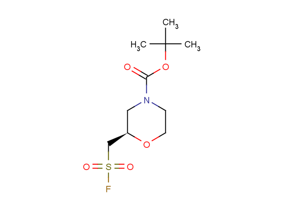 tert-butyl (2R)-2-[(fluorosulfonyl)methyl]morpholine-4-carboxylate