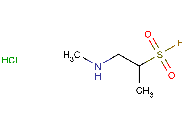1-(methylamino)propane-2-sulfonyl fluoride hydrochloride