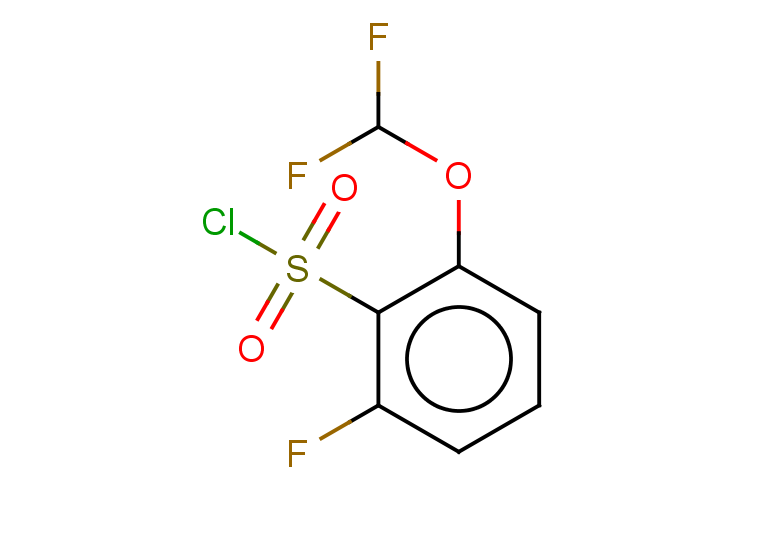 2-(difluoromethoxy)-6-fluorobenzene-1-sulfonyl chloride