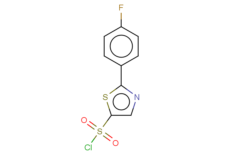 2-(4-fluorophenyl)-1,3-thiazole-5-sulfonyl chloride