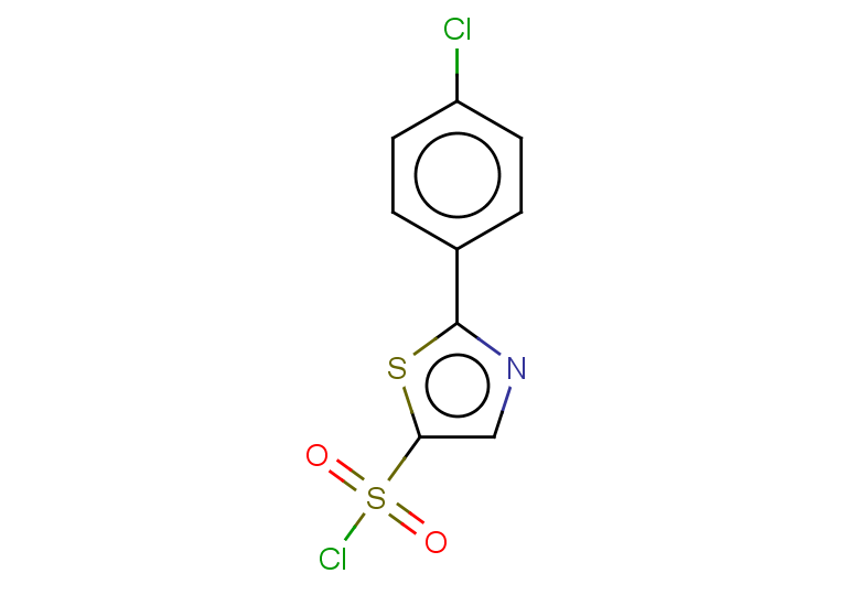 2-(4-chlorophenyl)-1,3-thiazole-5-sulfonyl chloride