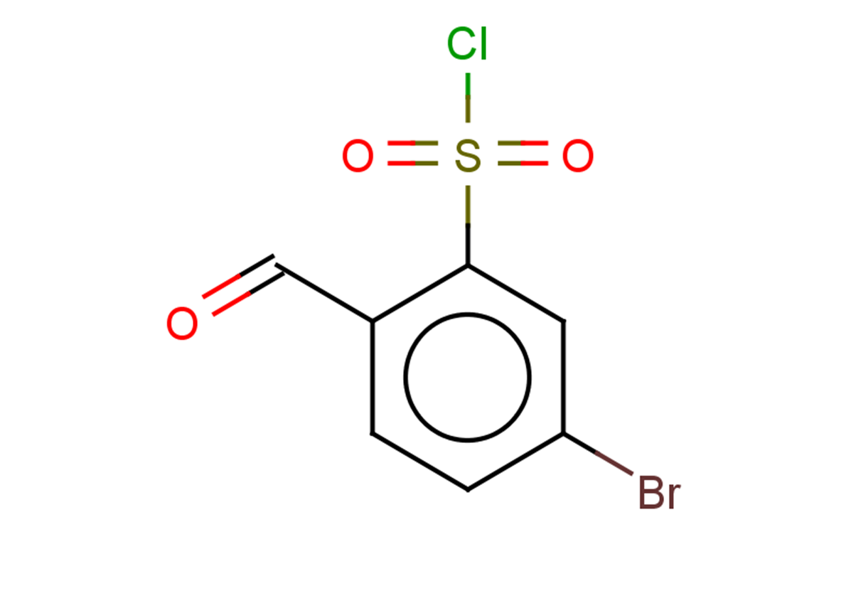 5-bromo-2-formylbenzene-1-sulfonyl chloride