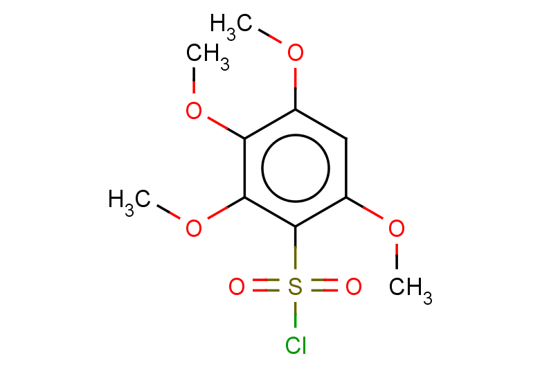 2,3,4,6-tetramethoxybenzene-1-sulfonyl chloride