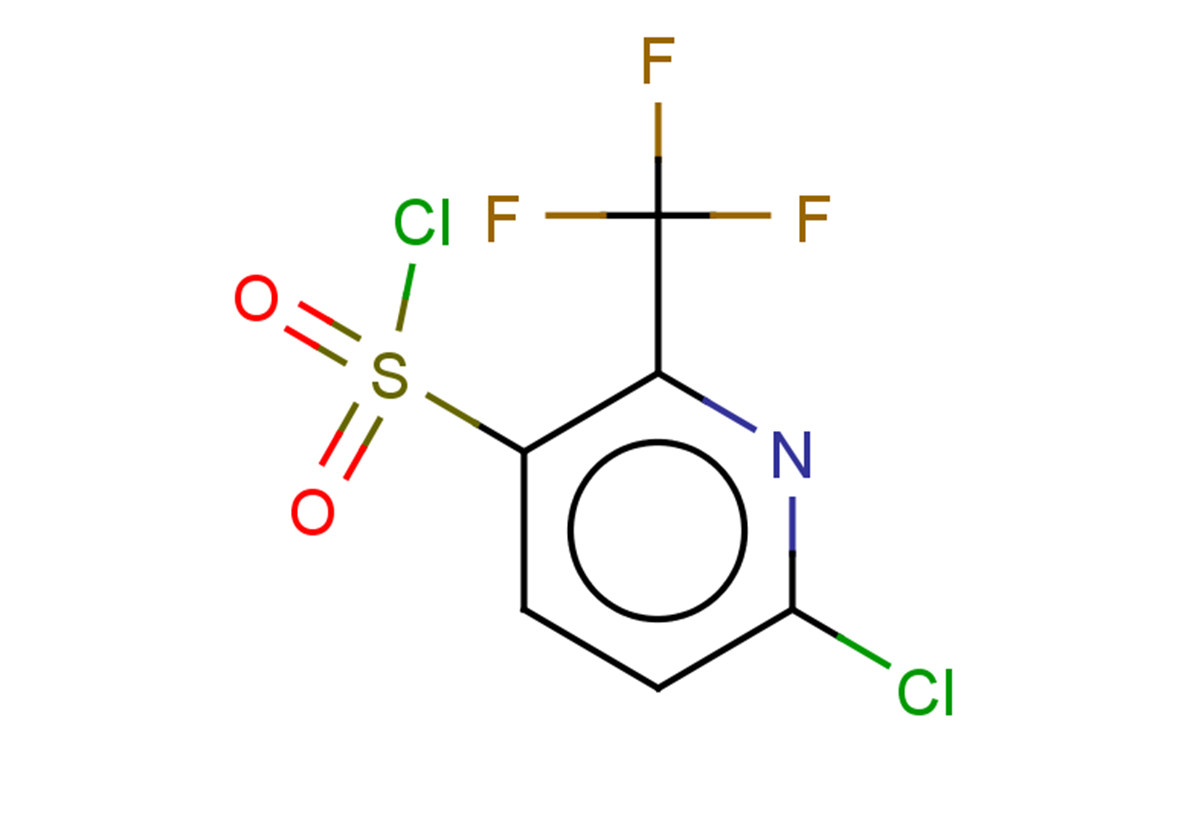6-chloro-2-(trifluoromethyl)pyridine-3-sulfonyl chloride