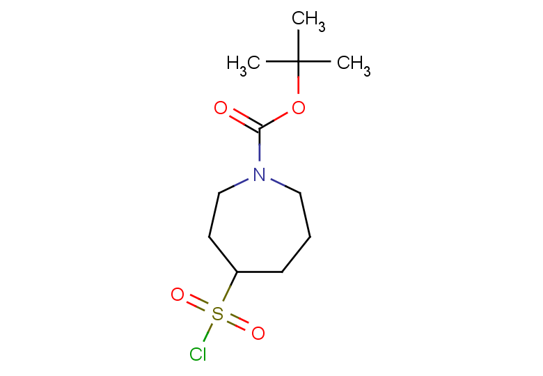 tert-butyl 4-(chlorosulfonyl)azepane-1-carboxylate