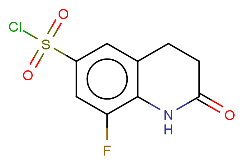 8-fluoro-2-oxo-1,2,3,4-tetrahydroquinoline-6-sulfonyl chloride