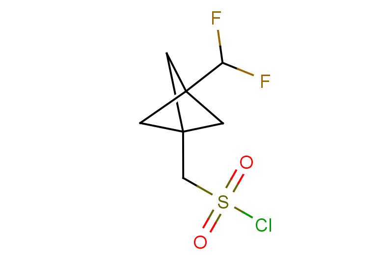 [3-(difluoromethyl)bicyclo[1.1.1]pentan-1-yl]methanesulfonyl chloride