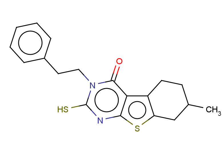 11-methyl-4-(2-phenylethyl)-5-sulfanyl-8-thia-4,6-diazatricyclo[7.4.0.0,2,7]trideca-1(9),2(7),5-trien-3-one
