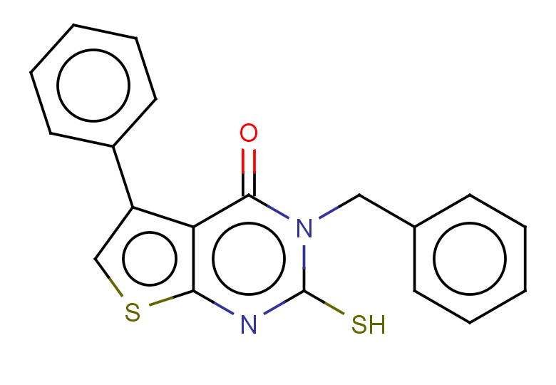 3-benzyl-5-phenyl-2-sulfanyl-3H,4H-thieno[2,3-d]pyrimidin-4-one
