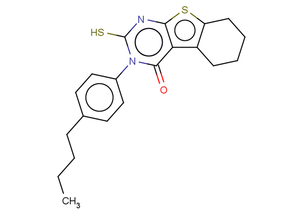 4-(4-butylphenyl)-5-sulfanyl-8-thia-4,6-diazatricyclo[7.4.0.0,2,7]trideca-1(9),2(7),5-trien-3-one