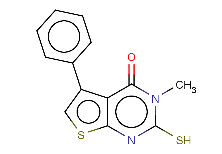 3-methyl-5-phenyl-2-sulfanyl-3H,4H-thieno[2,3-d]pyrimidin-4-one