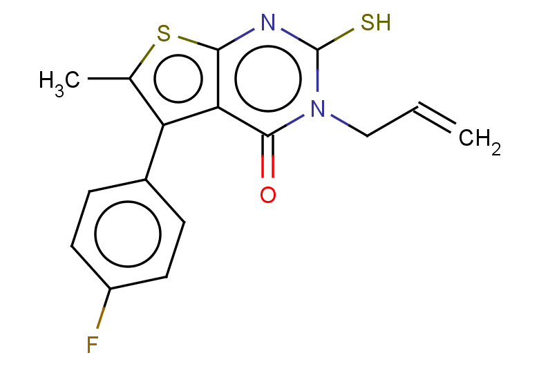 5-(4-fluorophenyl)-6-methyl-3-(prop-2-en-1-yl)-2-sulfanyl-3H,4H-thieno[2,3-d]pyrimidin-4-one