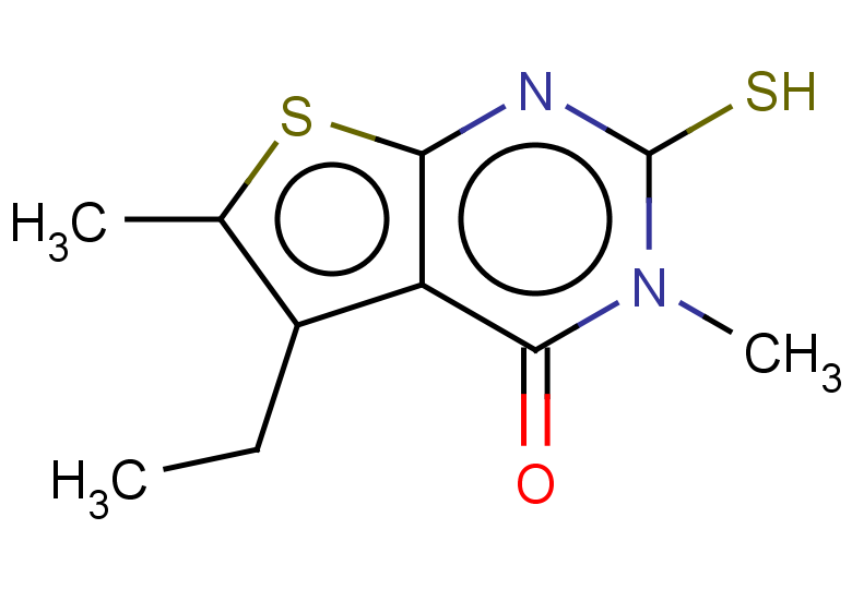 5-ethyl-3,6-dimethyl-2-sulfanyl-3H,4H-thieno[2,3-d]pyrimidin-4-one