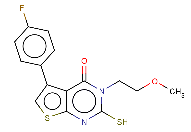 5-(4-fluorophenyl)-3-(2-methoxyethyl)-2-sulfanyl-3H,4H-thieno[2,3-d]pyrimidin-4-one