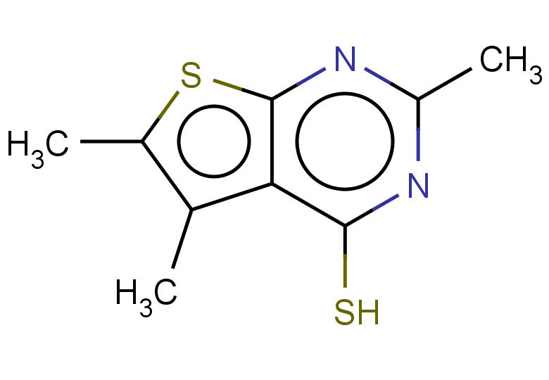 trimethylthieno[2,3-d]pyrimidine-4-thiol