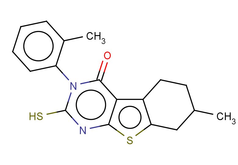 11-methyl-4-(2-methylphenyl)-5-sulfanyl-8-thia-4,6-diazatricyclo[7.4.0.0,2,7]trideca-1(9),2(7),5-trien-3-one