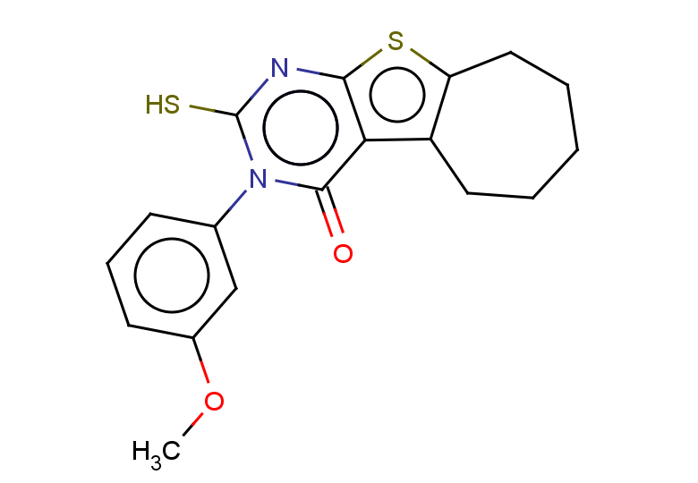 4-(3-methoxyphenyl)-5-sulfanyl-8-thia-4,6-diazatricyclo[7.5.0.0,2,7]tetradeca-1(9),2(7),5-trien-3-one