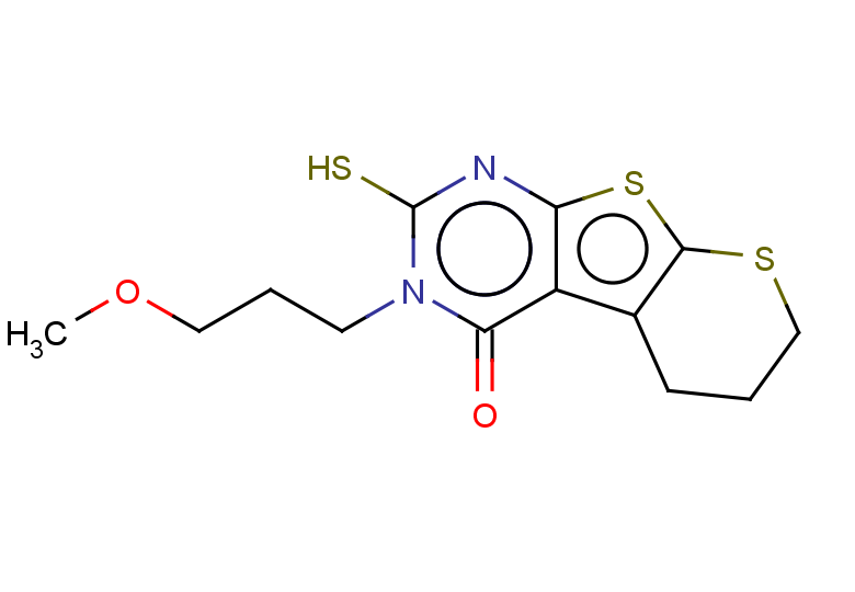 4-(3-methoxypropyl)-5-sulfanyl-8,10-dithia-4,6-diazatricyclo[7.4.0.0,2,7]trideca-1(9),2(7),5-trien-3-one