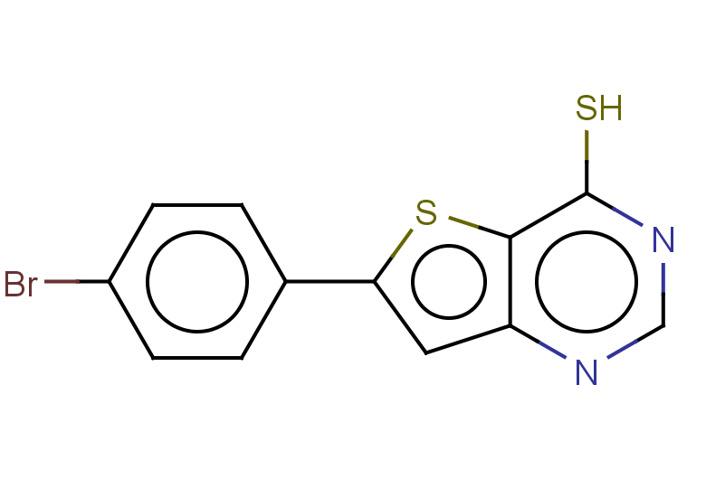 6-(4-bromophenyl)thieno[3,2-d]pyrimidine-4-thiol