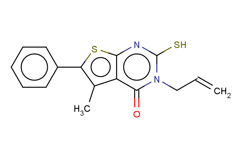 5-methyl-6-phenyl-3-(prop-2-en-1-yl)-2-sulfanyl-3H,4H-thieno[2,3-d]pyrimidin-4-one