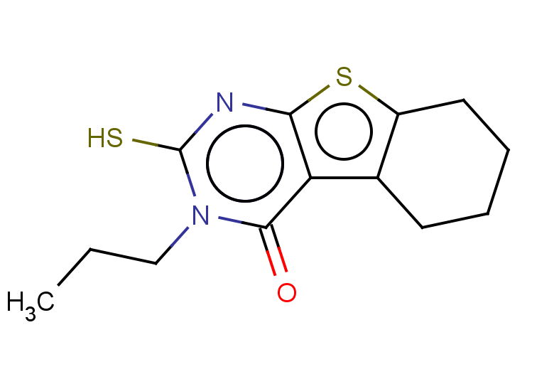 4-propyl-5-sulfanyl-8-thia-4,6-diazatricyclo[7.4.0.0,2,7]trideca-1(9),2(7),5-trien-3-one
