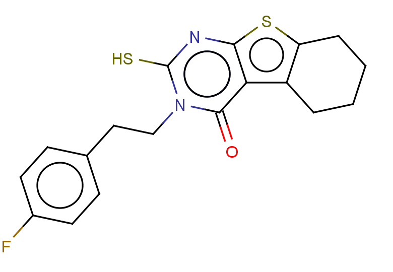 4-[2-(4-fluorophenyl)ethyl]-5-sulfanyl-8-thia-4,6-diazatricyclo[7.4.0.0,2,7]trideca-1(9),2(7),5-trien-3-one