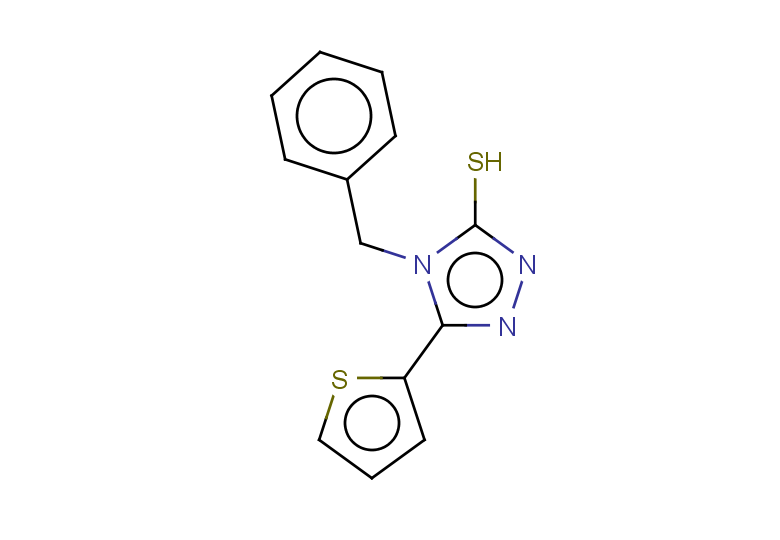 4-benzyl-5-(thiophen-2-yl)-4H-1,2,4-triazole-3-thiol