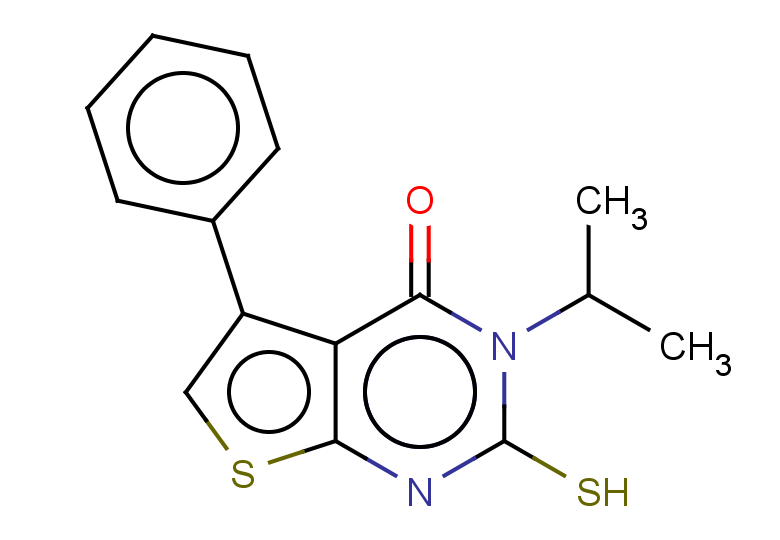 5-phenyl-3-(propan-2-yl)-2-sulfanyl-3H,4H-thieno[2,3-d]pyrimidin-4-one