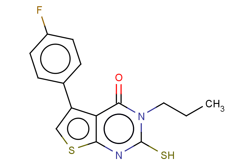 5-(4-fluorophenyl)-3-propyl-2-sulfanyl-3H,4H-thieno[2,3-d]pyrimidin-4-one