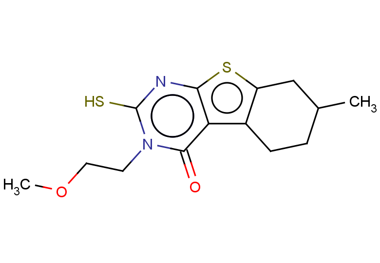4-(2-methoxyethyl)-11-methyl-5-sulfanyl-8-thia-4,6-diazatricyclo[7.4.0.0,2,7]trideca-1(9),2(7),5-trien-3-one