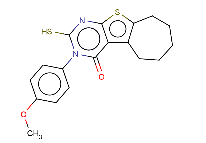 4-(4-methoxyphenyl)-5-sulfanyl-8-thia-4,6-diazatricyclo[7.5.0.0,2,7]tetradeca-1(9),2(7),5-trien-3-one