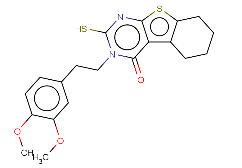 4-[2-(3,4-dimethoxyphenyl)ethyl]-5-sulfanyl-8-thia-4,6-diazatricyclo[7.4.0.0,2,7]trideca-1(9),2(7),5-trien-3-one