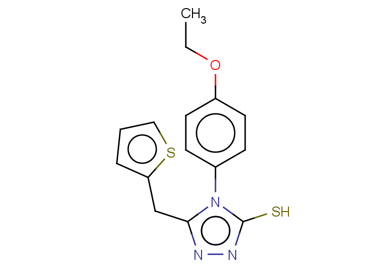 4-(4-ethoxyphenyl)-5-(thiophen-2-ylmethyl)-4H-1,2,4-triazole-3-thiol