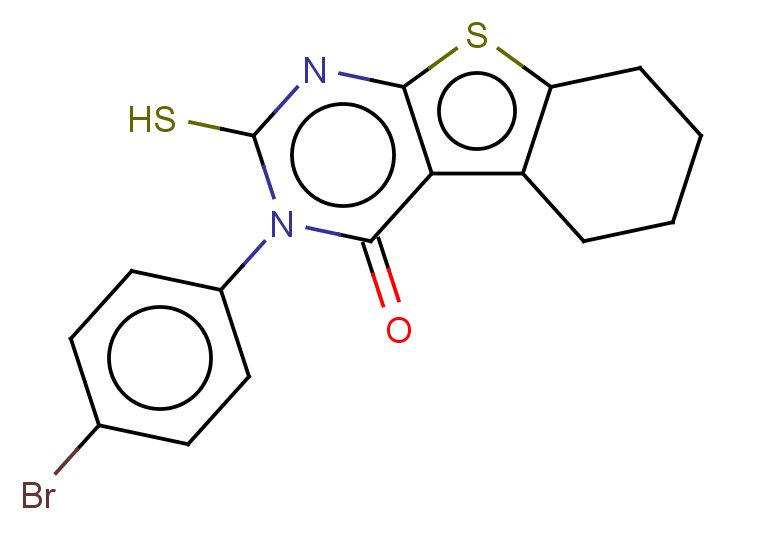 4-(4-bromophenyl)-5-sulfanyl-8-thia-4,6-diazatricyclo[7.4.0.0,2,7]trideca-1(9),2(7),5-trien-3-one