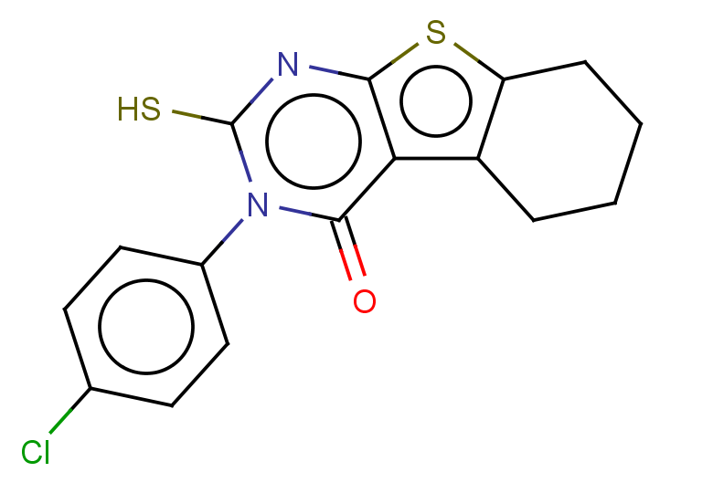 4-(4-chlorophenyl)-5-sulfanyl-8-thia-4,6-diazatricyclo[7.4.0.0,2,7]trideca-1(9),2(7),5-trien-3-one