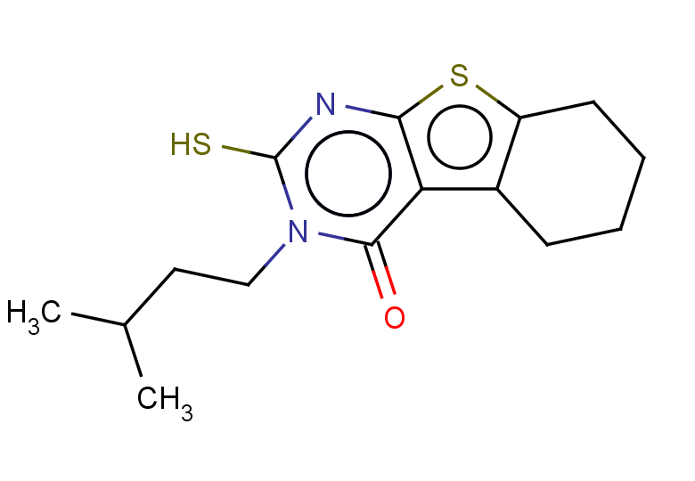 4-(3-methylbutyl)-5-sulfanyl-8-thia-4,6-diazatricyclo[7.4.0.0,2,7]trideca-1(9),2(7),5-trien-3-one