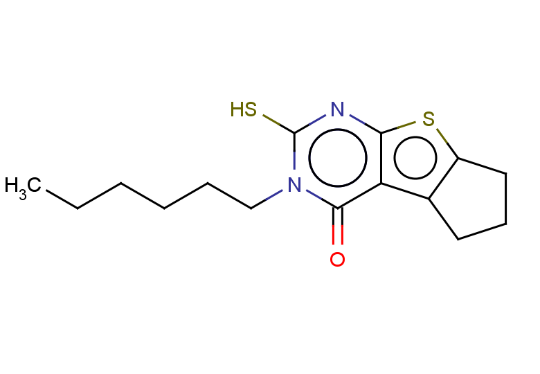 11-hexyl-10-sulfanyl-7-thia-9,11-diazatricyclo[6.4.0.0,2,6]dodeca-1(8),2(6),9-trien-12-one