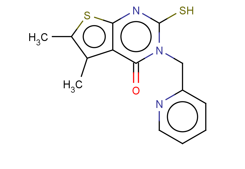 5,6-dimethyl-3-(pyridin-2-ylmethyl)-2-sulfanyl-3H,4H-thieno[2,3-d]pyrimidin-4-one