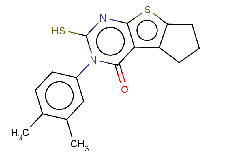 11-(3,4-dimethylphenyl)-10-sulfanyl-7-thia-9,11-diazatricyclo[6.4.0.0,2,6]dodeca-1(8),2(6),9-trien-12-one